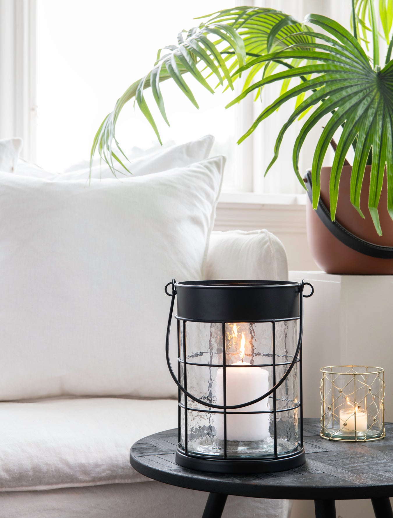 Lanterns and candleholders