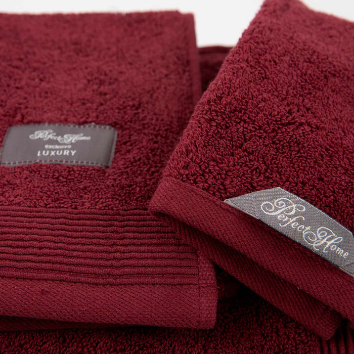 Luxury Burgundy håndklesett