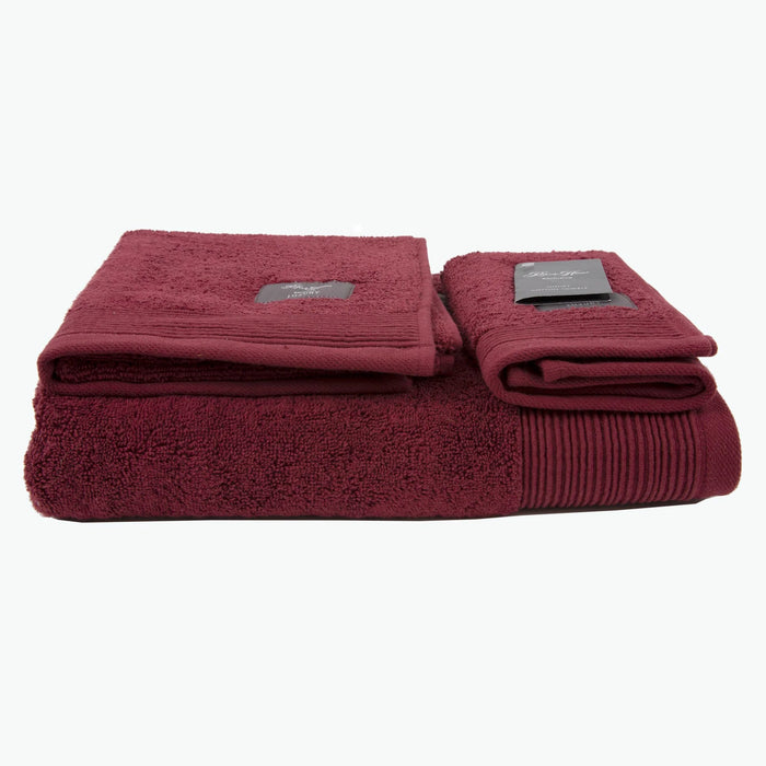 Luxury Burgundy håndklesett