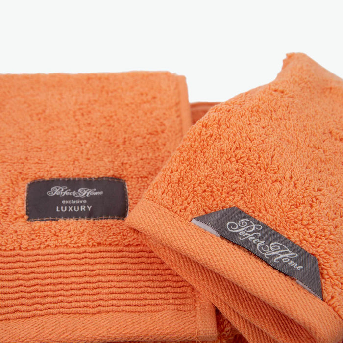 Luxury Dark Peach håndklesett