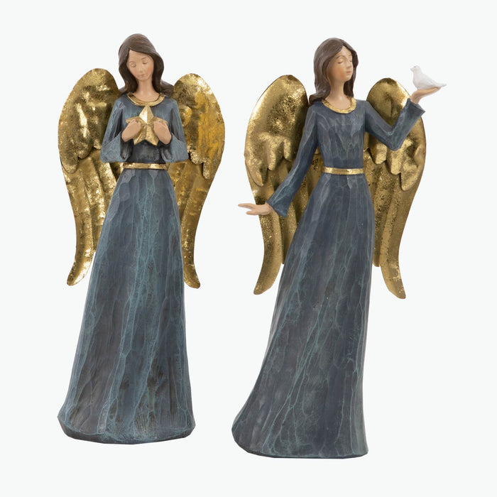 Leylah figur blå sett à 2