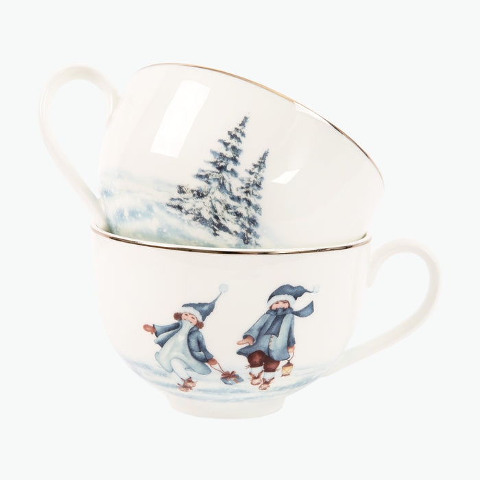Christmas Magic te-/lattekopp 2 stk