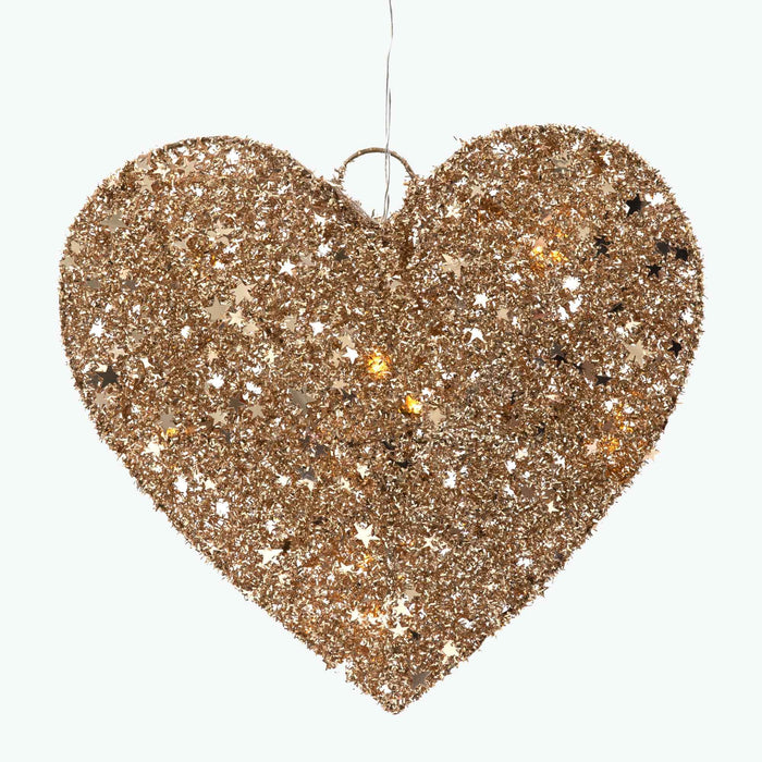 Shimmering Heart lysdekor