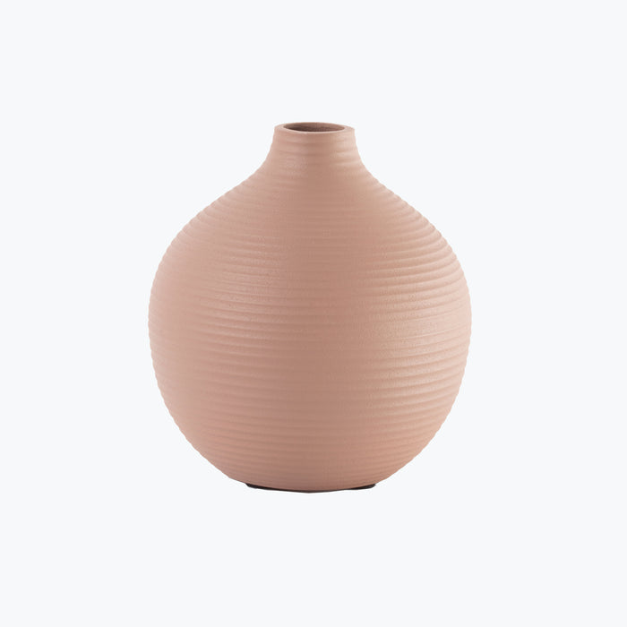 Shapes dusty pink vase lav H: 15 cm