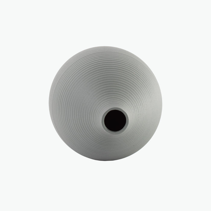 Shapes dusty green vase medium H: 23 cm