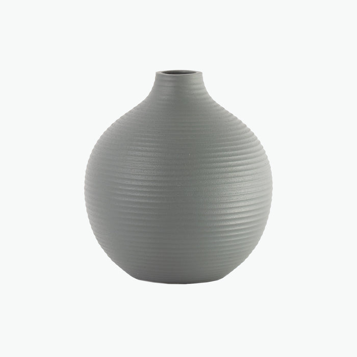 Shapes dusty green vase lav H: 15 cm