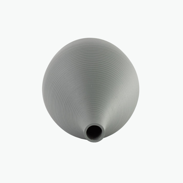 Shapes dusty green vase høy H: 30 cm
