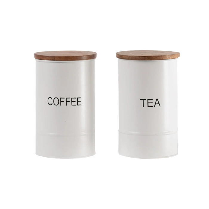Bistro te- og kaffeboks sett à 2