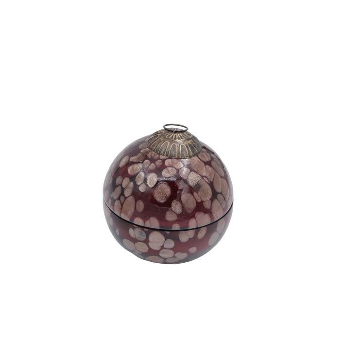 Glory rødt duftlys Orange Cinnamon