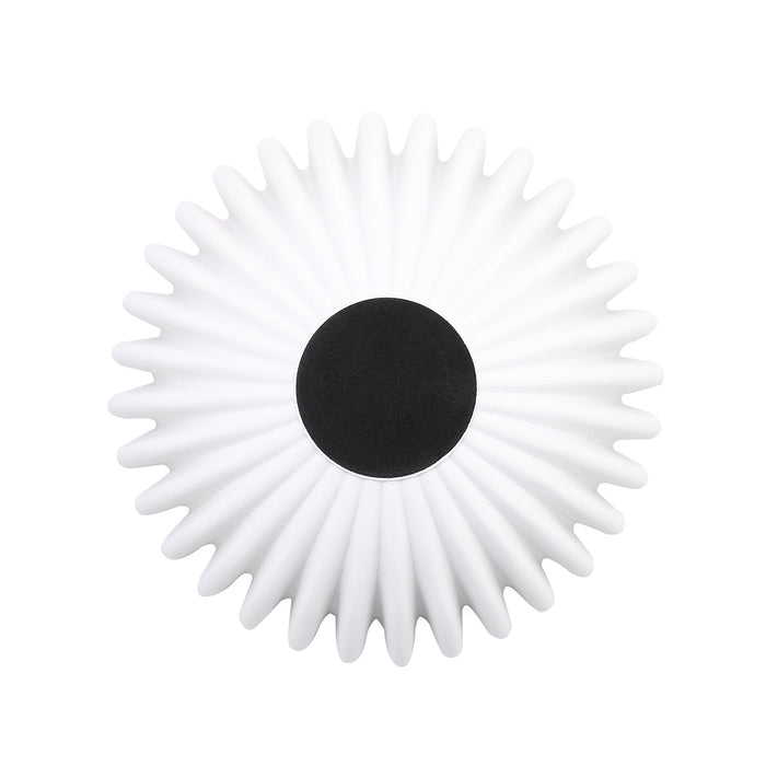 White Ribbed skål