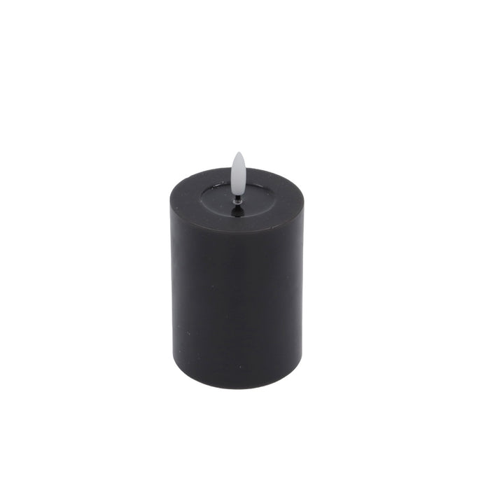 Candela kubbelys svart 10 cm