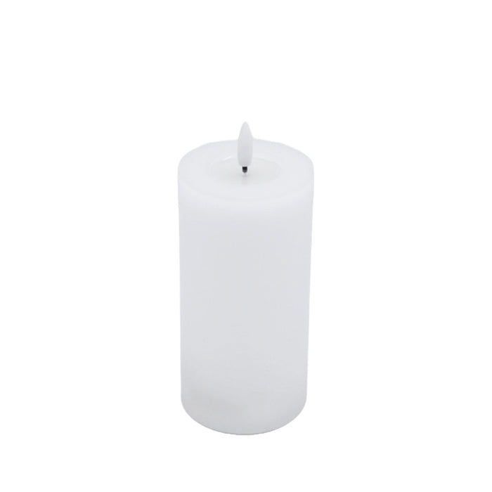 Candela kubbelys hvit 12 cm