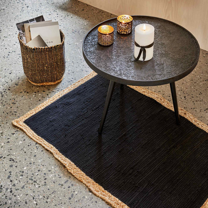 Caspian Black potteskjuler/kurv