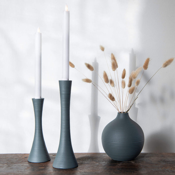 Shapes dusty green lysestake høy H: 26 cm