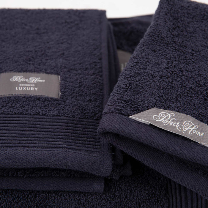 Luxury Navy håndklesett